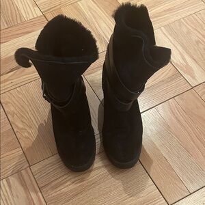 Ash Black Ankle Boots for Women